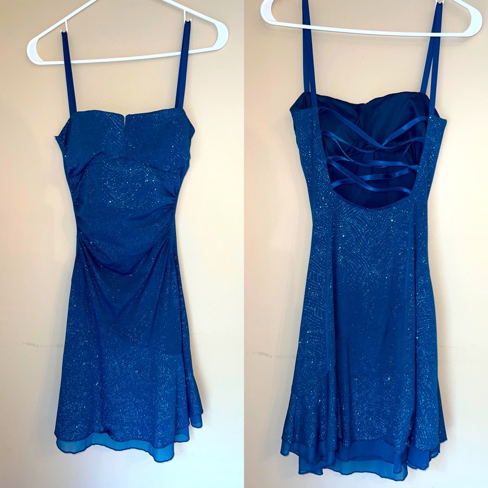 Teal Skater Dress